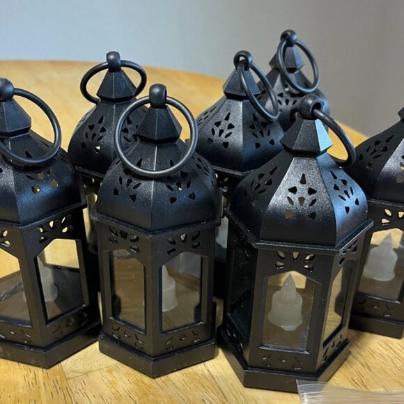 Magic Theme Harry Potter inspired and wizards - 10 LED Candles, 7 Mini Lanterns - Picture 2 of 4
